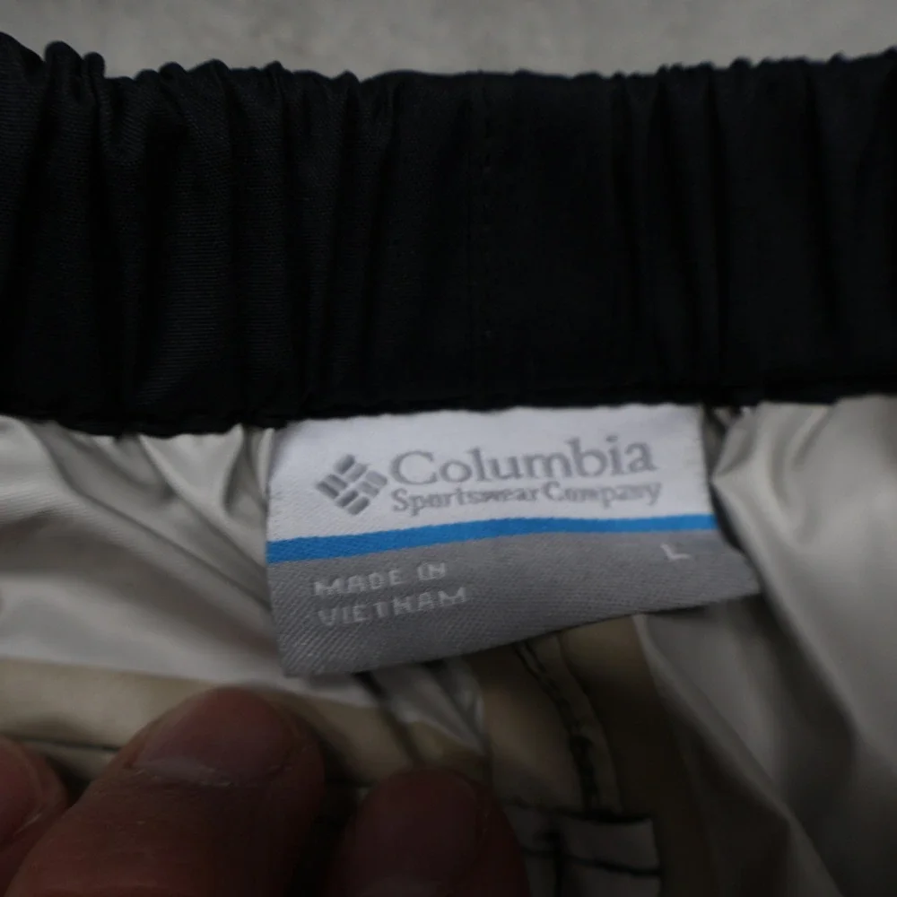 Columbia Pants Kids Large Black Trail Adventure Waterproof Elastic Waist‎ 25x29